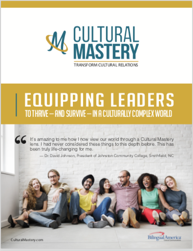 Cultural Mastery Overview Brochure